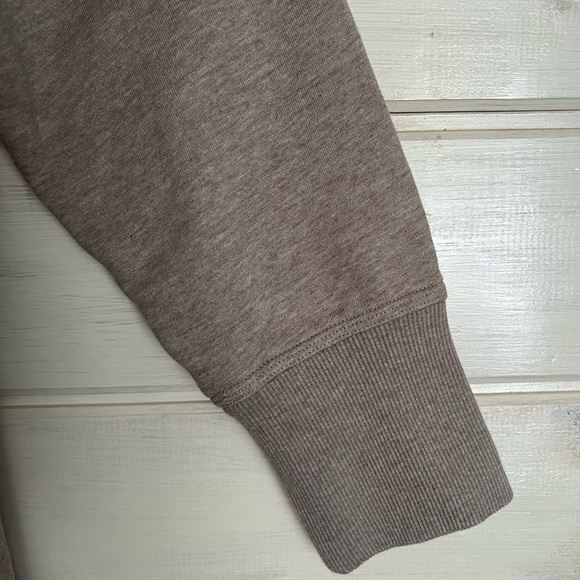 DULUTH Trading Co. Women's Souped-Up Fleece Zip Up Robe Beige Size XL Cozy Warm - Picture 6 of 15